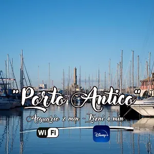 Porto Antico - Aquarium 2min - Ac - Smart Tv Appartamento